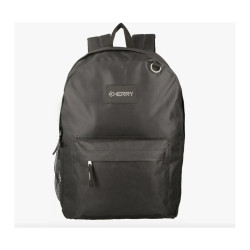 Mochila De Trabajo Urbana Universitaria Negra Bagcherry Negro Liso