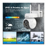 Cámara Domo Exterior Hd 5mp Color Alarma Sonora Audio 2 Vías Blanco