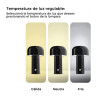 Lámpara Hongo Led Recargable Táctil 21cm Mashroom 3 Luces