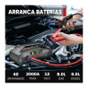 Arrancador Bateria 12v Con Compresor Inflador Linterna 8.0n