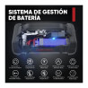 Arrancador Bateria 12v Con Compresor Inflador Linterna 8.0n
