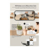 Alimentador Mascotas Automatico Wifi Con Cámara Audio 2 Vias Negro