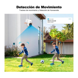 Kit Nvr + 4 Cámaras Domo Hd Audio 2 Vías Vision Color Alarma - Negro Y Blanco
