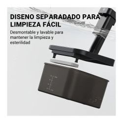 Bebedero Perro Gato Smart Automatico Sensor De Movimiento Negro