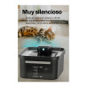 Bebedero Perro Gato Smart Automatico Sensor De Movimiento Negro