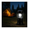 Farol Linterna  Solar Power Bank Recargable Camping Outdoor Negro
