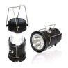 Farol Linterna  Solar Power Bank Recargable Camping Outdoor Negro