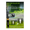 Programador Automático Riego Ecológico Ahorro Agua 1 Boca - Gris Y Verde