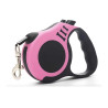 Correa Mascota Extensible Automática Retráctil 5mts 15kg Color Rosa