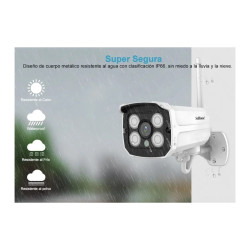 Cámara Inalámbrica Ip Wifi Exterior- Audio 2 Vías - 3mp Uhd