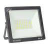 Reflector Proyector Led 50w Exterior Intemperie Ip65 Frio Negro Blanco Frío