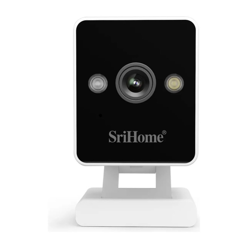 Cámara Uhd 4mp Ia Humanoide Audio 2 Vias Vision Nocturna Blanco