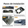 Soporte Magnetico Auto Reforzado Para Starlink Mini Potente Blanco