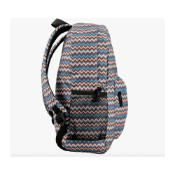 Mochila De Viaje Bagcherry Multifuncional Para Mujer Geométrico 30 L Multicilor Violeta