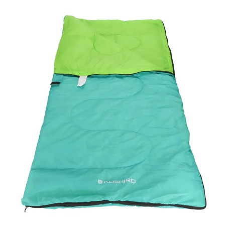 Bolsa De Dormir Kushiro Para Niños, Abrigada E Infantil Con Bolso Verde Derecho