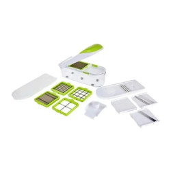 Rallador Rebanador De Vegetales Verduras Vonne Frutas 8 En 1