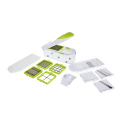 Rallador Rebanador De Vegetales Verduras Vonne Frutas 8 En 1