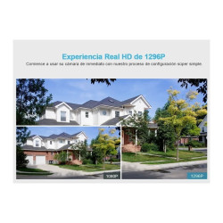Cámara Inalámbrica Ip Wifi Exterior- Audio 2 Vías - 3mp Uhd Blanco