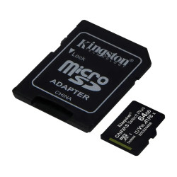 Memoria Micro Sd Kingston 64gb Clase 10
