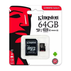 Memoria Micro Sd Kingston 64gb Clase 10