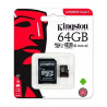 Memoria Micro Sd Kingston 64gb Clase 10