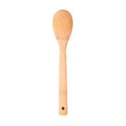 Set Utensilios De Cocina Madera Bambú Bamboo 4 Piezas