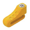 Candado Traba Disco Bici Moto Maxima Seguridad Kuest De 10mm Amarillo