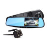 Espejo Retrovisor Camara Fronta Testigo Auto Hd+camara Atras