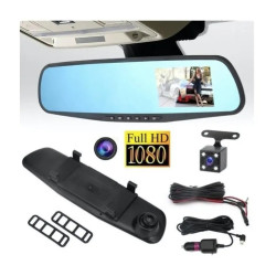 Espejo Retrovisor Camara Fronta Testigo Auto Hd+camara Atras