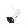 Cámara Ip Exterior 5mp Uhd Vision Noct Color Wifi 5g Audio  Blanco