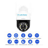 Cámara Domo 5mp Zoom 20x Audio 2 Vías Visión Nocturna 40mt Blanco