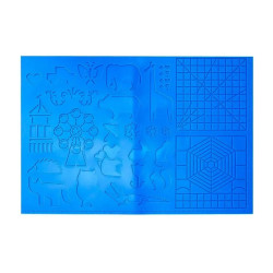 Base Pvc Stencil Para Lapicera Impresora 3d Muchas Figuras