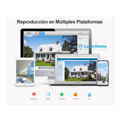 Kit 2 Cámaras Ip Exterior 5mp Uhd Vision Noct Color Wifi 5g  Blanco