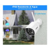 Kit 2 Cámaras Ip Exterior 5mp Uhd Vision Noct Color Wifi 5g  Blanco