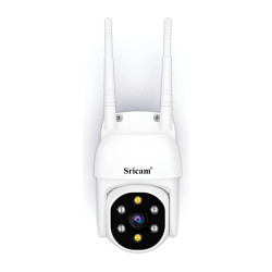 Cámara Domo Ip Hd Vision Noc Color Audio 2 Vias Memoria 32gb Blanco