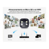 Camara Ip 5mp Color Wifi 5g Memoria 64gb Monitoreo Seguro Blanco