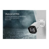 Camara Ip 5mp Color Wifi 5g Memoria 64gb Monitoreo Seguro Blanco