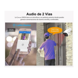 Cámara Ip Ext 5mp Vision Noct Color Wifi 5g Audio Memoria 32 Blanco