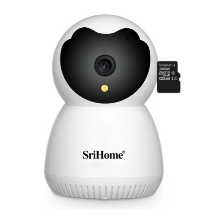 Cámara Ip Domo Interior Hd3mp Ai Audio Vision Color Memoria  Blanco