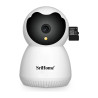 Cámara Ip Domo Interior Hd3mp Ai Audio Vision Color Memoria  Blanco