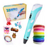 Lapicera Impresión 3d Latin Domo Camuflado Usb Lcd + Filamentos Abs Pla