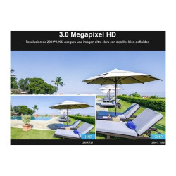 Camara Ip Ext 5mp Vision Noct Color Wifi 5g Audio Memoria 64 Blanco