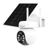 Cámara 4g Lte Solar Audio 2 Vías Vision Nocturna Color 4mp Blanco