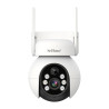 Cámara 4g Lte Solar Audio 2 Vías Vision Nocturna Color 4mp Blanco