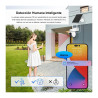 Cámara 4g Lte Solar Audio 2 Vías Vision Nocturna Color 4mp Blanco