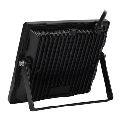 Reflector Proyector Led 50w Ip65 Apto Intemperie Exterior  - Negro - Blanco Frío