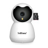 Camara Ip Domo Interior Monitoreo Audio Claro Memoria 64gb Blanco