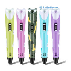 Lápiz Lapicera 3d Lcd  Incluye Filamentos Base Sin Fuente
