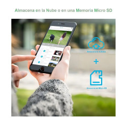 Cámara Domo Latin Domo Wifi Solar Full Hd Con Audio Bidireccional Y Visión Nocturna Blanco