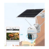 Cámara Domo Latin Domo Wifi Solar Full Hd Con Audio Bidireccional Y Visión Nocturna Blanco